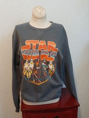 Star Wars The Last Jedi Graphic Sweatshirt - Gray